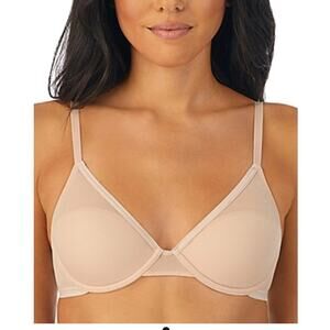 Brand New On Gossamer Women's Size 32DD Champagne Pink Half Cup Demi Bra
